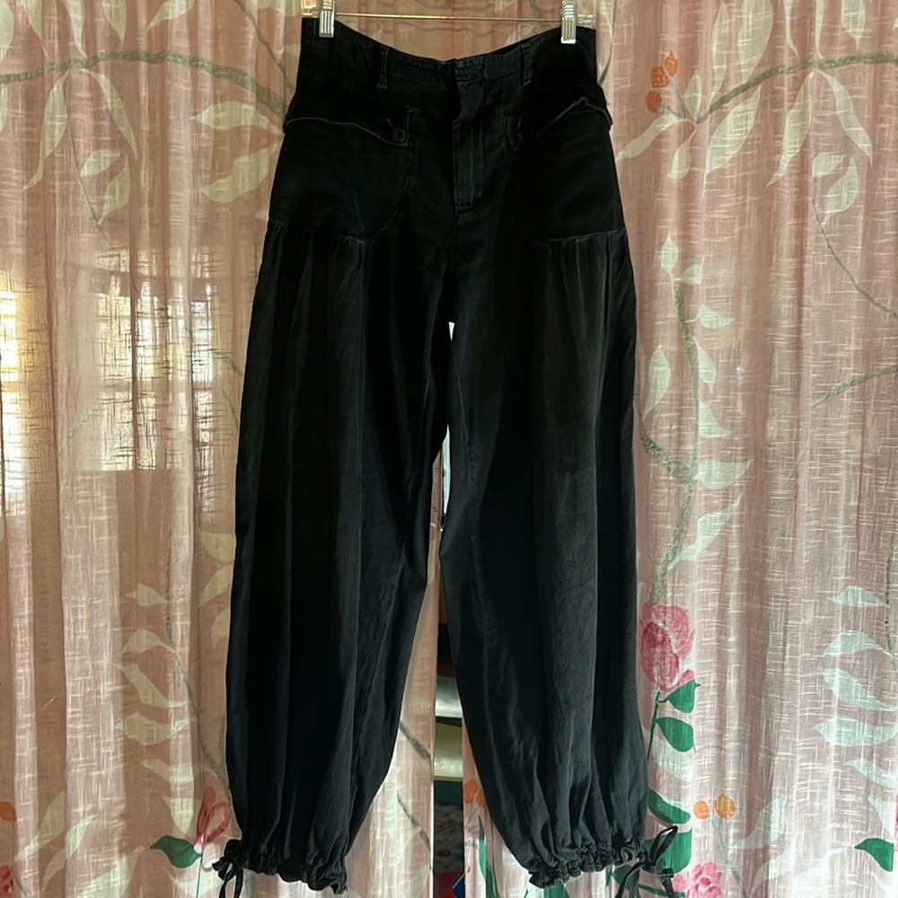 Free People black, parachute pants